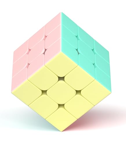 CREADY® Magic Cube 3x3 Speed, Heavy Duty Puzzle Speed Cube Educational Puzzle for Kids and Adults, Adjustable Tension, Carbon Fiber Stickers, 5.5cm, Light Dark CREADY® Magic Cube 3x3 Speed, Heavy Duty Puzzle Speed Cube Educational Puzzle for Kids and Adults, Adjustable Tension, Carbon Fiber Stickers, 5.5cm, Light Dark