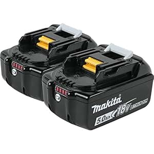 makita batterie makita bl1850b li ion 18v / 5 ah ( t&eacute;moin de charge