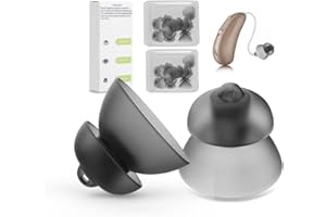 ZAREPSILONYX Phonak - Cúpulas para audífonos, 20 piezas Phonak 4.0 Domos para audífonos, domos para audífonos, accesorios para audífonos (0.43 pulgadas = 11.5 mm) (Power 4.0 Dome mediano)