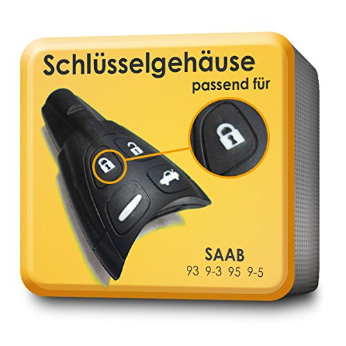 Preisvergleich Produktbild SAAB 93 9-3 95 9-5 ERSATZ SCHLÜSSELGEHÄUSE (SB01)