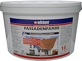 Fassadenfarbe weiß 15 Liter