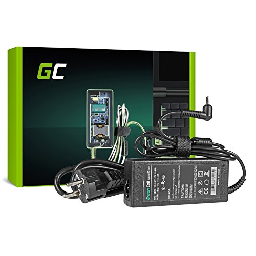 Green Cell® Fuente de alimentación para Asus F553 F553 m f553ma R553 r553l X453 x453 m X453MA x553 x553 m X553MA, Asus Zenbook Zenbook UX301 UX303 ux303l ux303ln UX305 ux305 F ux305fa Laptop Cargador