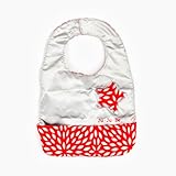Ju-Ju-Be Be Neat Baby Diaper Bib (Scarlet Petals)
