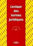 Lexique des termes juridiques