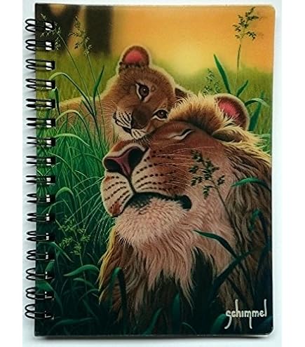 3D LiveLife Bloc-note - Hippocampe Hilarant De Deluxebase. Carnet à Spirale A6 Art Lenticulaire 3D à Pages Vierges En Papier Recyclé. Illustrations Sous Licence De L'artiste Renommé Michael Searle