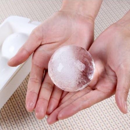 New 2" Round Ice Big Ball Sphere Maker Molds 3 Great for Cocktails,Iced Coffee and for long lasting iced Tea.