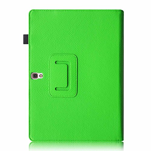 Fintie Samsung Galaxy Tab S 10.5 Hülle Case – Slim Fit Folio Kunstleder Schutzhülle Cover Tasche mit Ständerfunktion für Samsung Galaxy Tab S T800 T805 (10,5 Zoll) Tablet (mit Auto Schlaf / Wach Funktion), Grün - 7