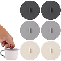 10 Coperchi In Silicone Per Tazze - Colorati Con Manico Animale, Anti-insetti E Anti-polvere, Diametro 10 Cm, Riutilizzabili - 4