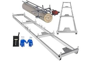 SHIOUCY Portatile motoseghe mulino per 14 pollici 36 pollici lunghezza motoseghe accessori inch affollamento fresatura bar ferroviario sistema mulino