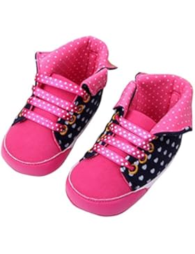 Happy Cherry Babyschuhe weiche Lauflernschuhe Baby Segeltuch Schuhe atmungsaktive Turnschuhe Wandern Sneaker mit...