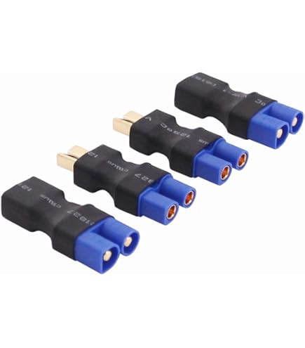 Adaptateur Xt30 Xt60 Xt90 T Plug Deans Ec5 Ec3 Femelle à Mâle Hxt 4mm, Connecteurs Prise Rc Lipo, Pièces De Contrôle De Batterie, Bricolage, 5 Pièces/lot