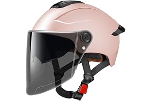 AOOPOO Casque Trottinette Electrique Adulte, Casque Velo Homme Femme avec Visière et Lunettes, Casque de Cyclisme Unisexe Haute Protection, Casque pour Vélo Électrique, Trottinette, Skateboard, Motos