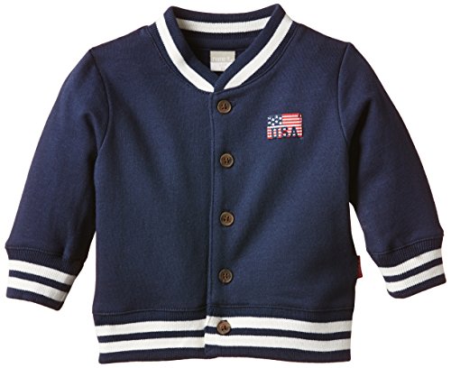 NAME IT Baby Boys Nitkristian Nb Swe Cardigan Ger 415 Jacket, Blue (dress Blues), 0-3 Months (Manufacturer size: 62)