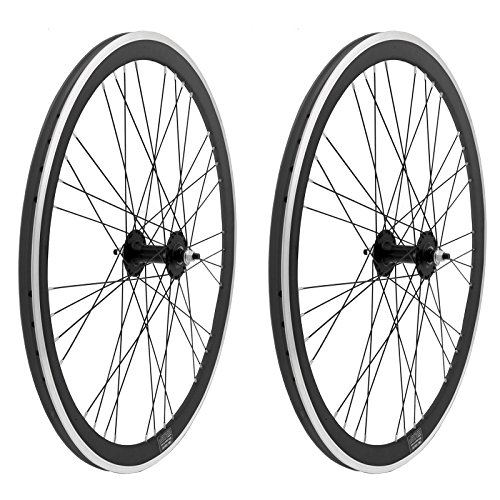 2x Llanta Rueda para Bicicleta Fixed Fixied de 700 Aluminio CNC MECANI