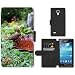 Produktbild Just Cover Hot Stil Handy Karte Slot Hülle/Case/Brieftasche aus PU-Leder/m00139059 Vogeltränke Alten Garten Eisen Metall//Samsung Galaxy S4 Mini I9190