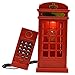 Produktbild Vintage London Telefonzelle entworfen USB aufladen LED Nacht Lampe Touch Sensor Tisch Schreibtisch leicht anpassbaren Helligkeit Corded Festnetz-Telefon für Schlafzimmer Home Dekoration Neuheit Geburtstagsgeschenk