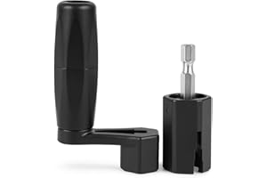 VBESTLIFE Nawijacz strun gitarowych, 2 w 1, nawijacz strun gitarowych, mostek, kołek, śrubokręt, wiertło do gitary ludowej, elektrycznej, klasycznej, basowej, ukulele, banjo, mandoliny, akcesorium do wydajności