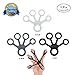 Produktbild 3 Stück Grifftrainer-Ringe und Fingertrainer, Silikon Handtrainer Ring,Fingertrainern, Hand Grip Trainer Strengthener,6.6-11 LB für Athleten und Musiker 6Farben