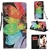 Produktbild NewTH Galaxy Note 9 Lederhülle Schutzhülle Wallet Etui Brieftasche Ledertasche Handschlaufe Cover Schale für Samsung Galaxy Note 9 Flip 3D Case
