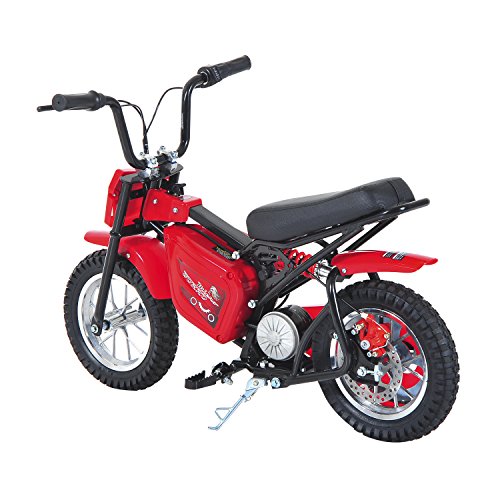 Homcom® Homcom® Kinder Motorrad Elektromotorrad Kinderfahrzeug Kindermotorrad mit Gasgriff 21km/h 250/350W rot (Modell1/ 250W)