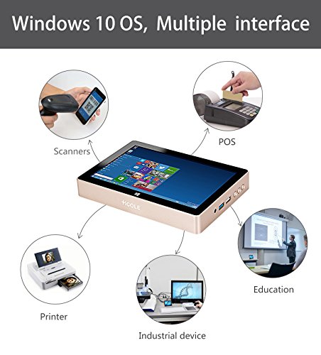 HiGOLE 8inch IPS display mini computer Support Wind10 OS Intel Z8350 quad core with HDMI 800X1280 all in one mini tablet computer 4GB + 64GB - 6