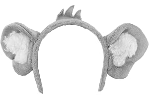 Amosfun Bandeau oreilles koala en peluche Koala pour enfants et adultes - Accessoire de fête d'anniversaire