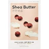 MISSHA Shea Yağı &Ouml;zl&uuml; Besleyici ve Yoğun Nemlendirici Yaprak Maske (1ad) Airy Fit Sheet Mask Shea Butter