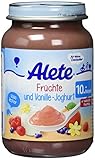 Alete Früchte und Vanille-Joghurt