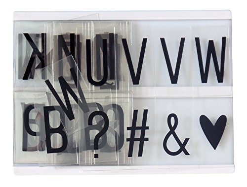 Lightbox A5, inkl. 85 Letters, Numbers, Symbols - 5