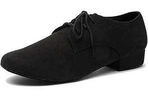MGM-Joymod Men's Classic Lace-up Tango Social Salsa Chacha Jazz Rumba Samba Ballroom Latin Modern Dance Shoes