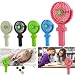 Produktbild Sansee Usb Ventilator, Minikühlvorrichtung Beweglicher Ventilator, PC Kühlvorrichtung Schreibtisch Conditioner Ventilator, Laptop Schreibtisch Aufladbarer Ventilator (1714, Rosa)