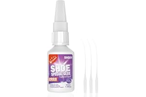VIOMIS 30g Instant Shoe Glue - Professional Sole Repair Adhesive, Waterproof & Clear for Sneakers, Boots, Heels & More