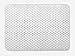 Produktbild NasNew Doormats Star Bath Mat, Abstract Diamond Stars Theme Pattern Infinity Geometric Minimalistic Contemporary, Plush Bathroom Decor Mat with Non Slip Backing, 23.6 W X 15.7W Inches, White Black