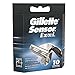 Gillette Sensor3 Razor Blades for Men