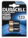 Price comparison product image 2 x Duracell Ultra 123 3V Lithium Photo Battery - DL123 - EL123A - CR123A - CR17345