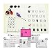 Born Pretty 1 Pc Stamping Nail Practise Colouring Pad Fingernails Mat Silicone Template Nail Art Manicure Tool #3