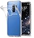 Produktbild vau Galaxy S9 PLUS Hülle SoftGrip Case - Handy Schutz-Hülle Silikon Rückseite (transparent clear)
