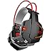 Produktbild Junadeal Y036 Gaming-Headset mit Mikrofon Stereo Surround Gaming Kopfhörer über Ohr-Noise Cancelling und LED-Computer-Kopfhörer für MP3, MP4, PC-Computer, Mac, Mobil
