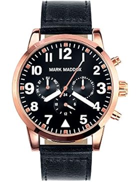 Mark Maddox Herren-Armbanduhr Chronograph Quarz Polyurethan HC3004-54