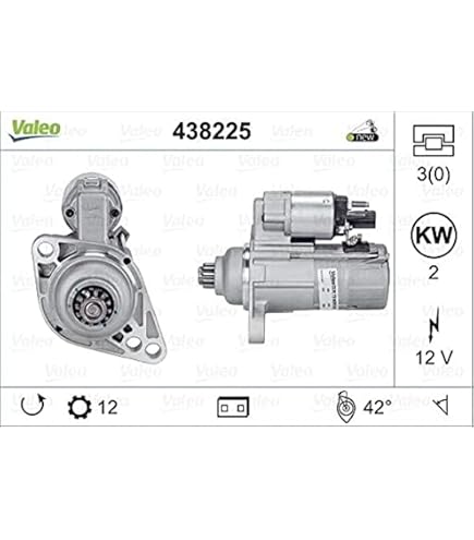 BOSCH 0986022870 DÉMARREUR Moteur 2287 12 V 1,7 Kw Sortie EUR 408,24