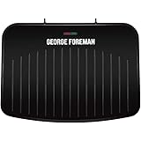 George Foreman 25820 Large Fit Grill - Versatile Griddle, Hot Plate and Toastie Machine with Improved Non-Stick Coating and S