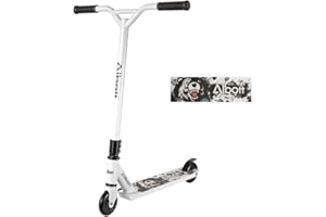 Albott Monopattino Freestyle Pro Stunt Scooter - Kickscooter Funscooter Rotazione a 360° monopattino per principianti Kids Teens - Monopattino acrobatico con cuscinetto ABEC-9