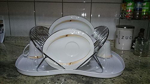 Geschirr Abtropfgitter Abtropfständer Abtropfgestell klappbar Camping - 2