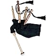 McWilliams Mini Miniature Bagpipe, Bagpipe for Beginners Playable Toy Gift (BLACK WATCH)