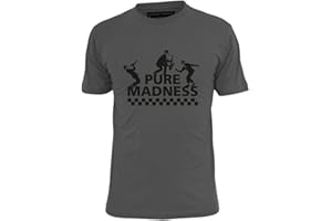 Ripped Ink Clothing Co Pure Madness Mens Ska 2 Tone T Shirt