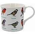 lesser and pavey LP92875 Ceramic Mug | Birds | 1 Piece-12x8x9 cm Accessory, Multicoloured