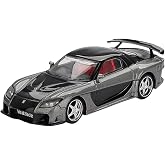 Truescale Miniatures Mini-GT MGT01057-L - Mazd. RX7 (FD3S) Veilside Fortune Grey 2011 - &Ouml;l&ccedil;ek 1/64 - Model Araba