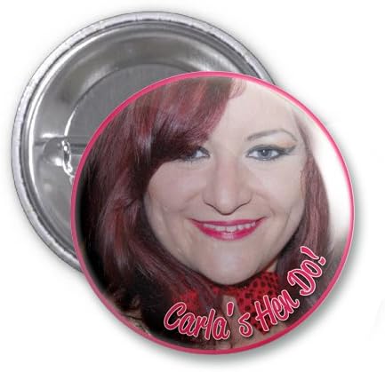 Personalised Photo Hen Do Badge x Single Add on Badge