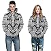 Produktbild R-Cors Unisex Kapuzenpullover 3D Bedruckte Tunnelzug Pullover Sweatshirt Mit Taschen Langarm Oversize Sweatshirt Loose Fit Kapuzenjacke