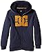DC Shoes Boy's Hooded Long Sleeve Hoodie -  Blue - 12 Years